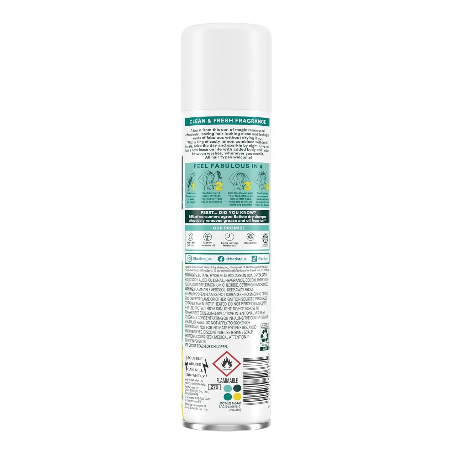 Batiste - Dry Shampoo - Original