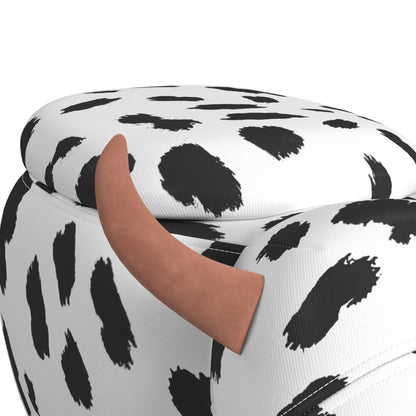 Kids Cow Storage Stool