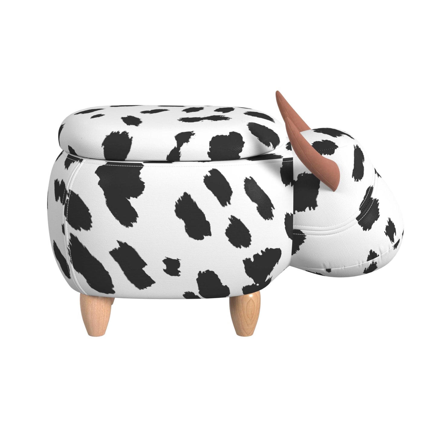 Kids Cow Storage Stool